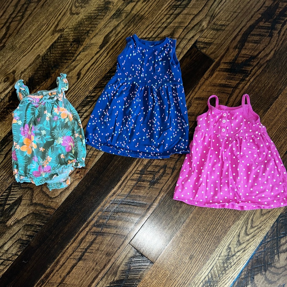 Carters dress bundle